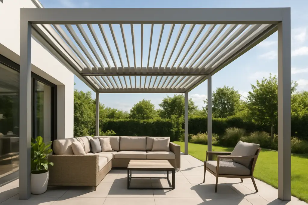 pergolado bioclimatico aluminio 2026